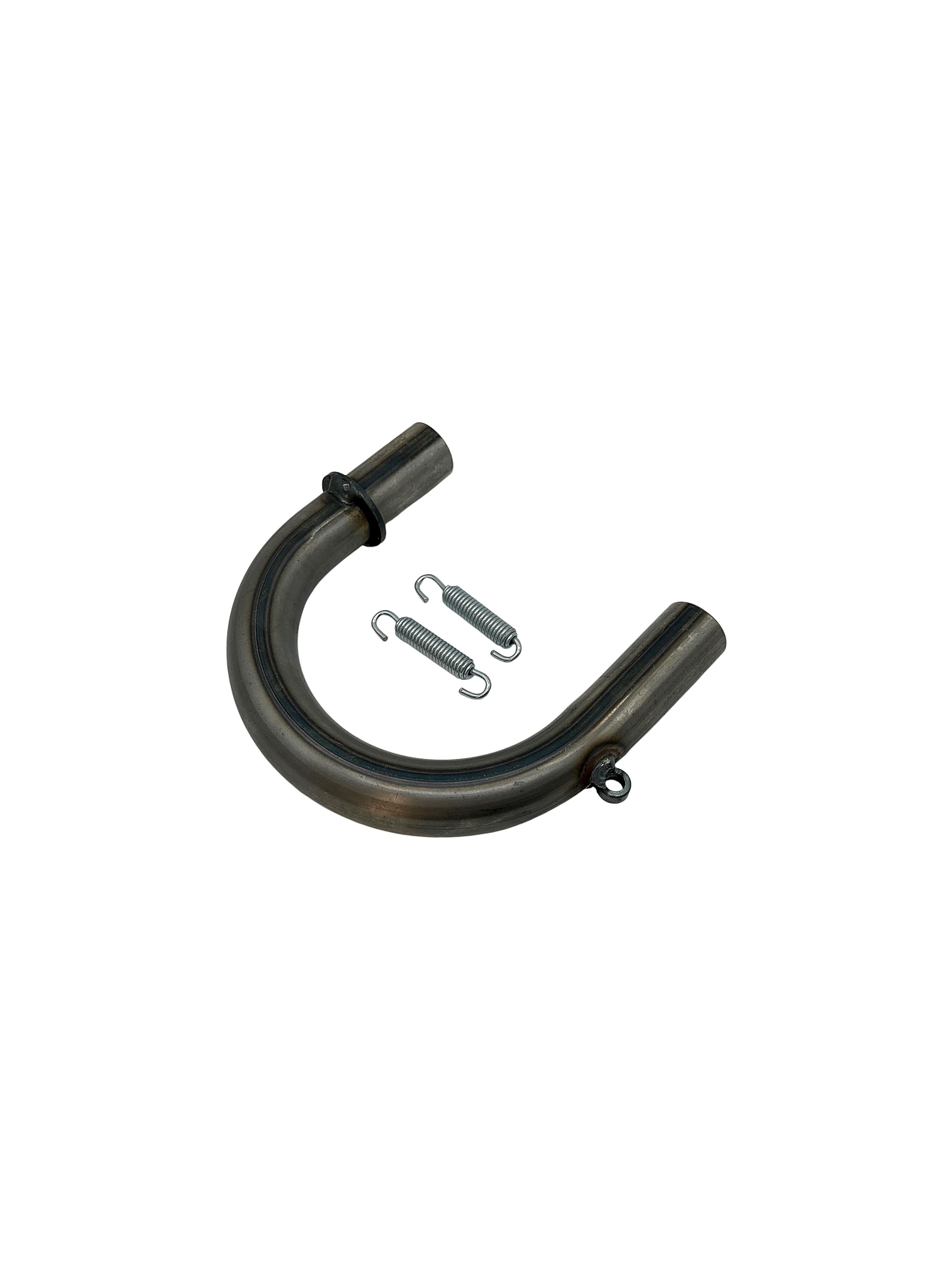 Auspuffbogen 28/28 inkl.2x Federn NEU