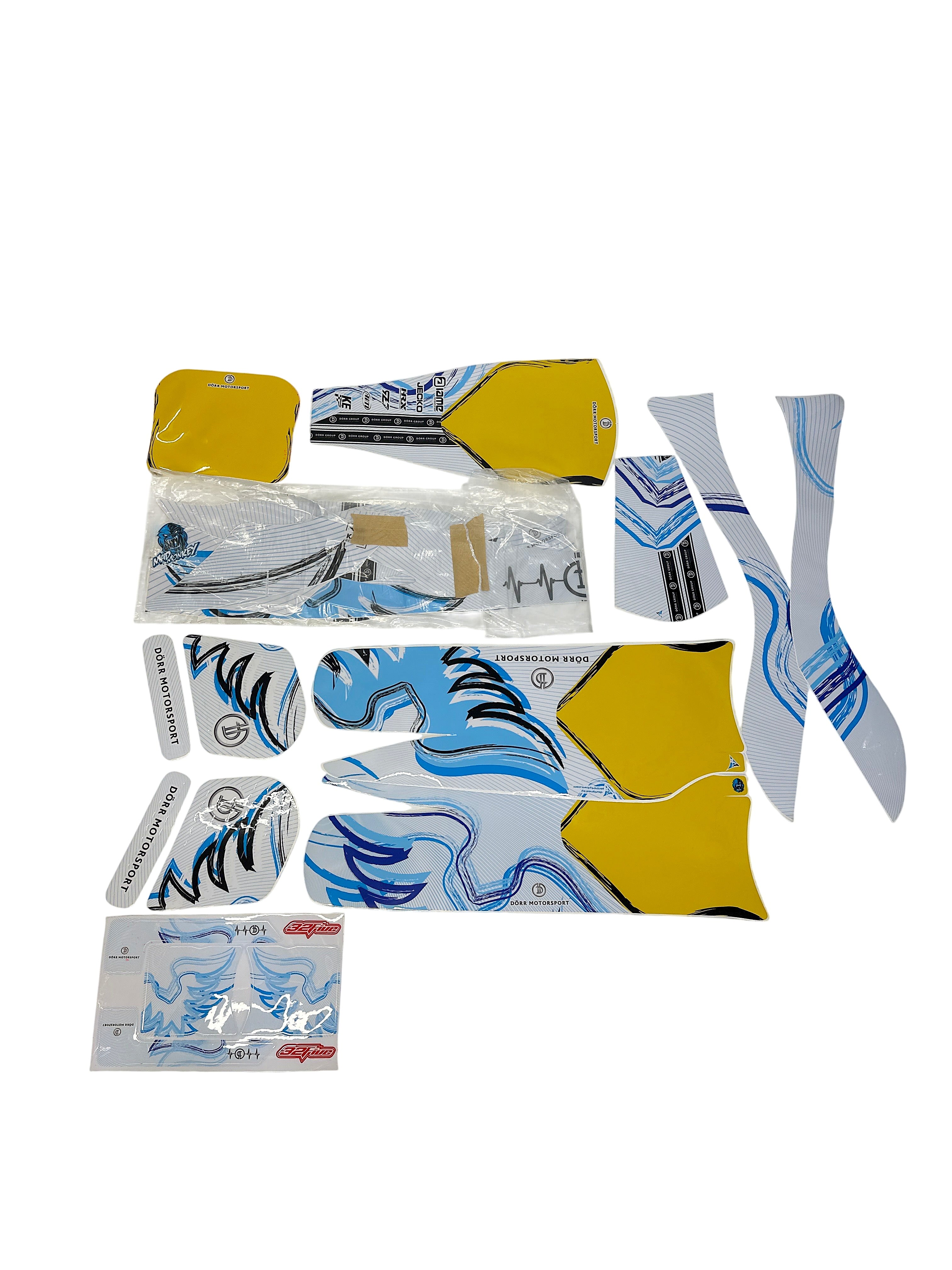 Kart Republic Dekor Sticker Kit Dörr Design NEU
