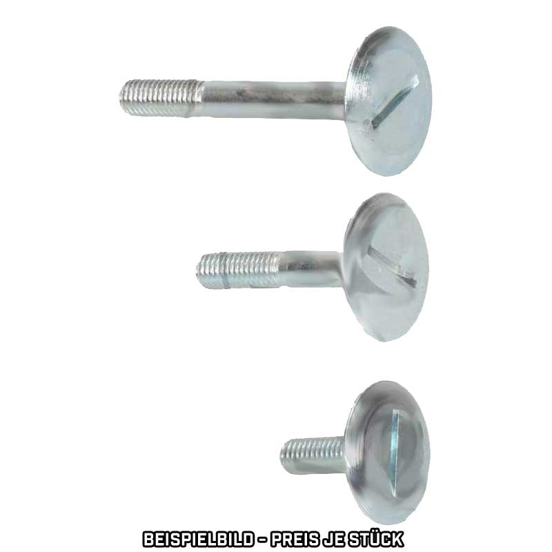 Sitzschraube extra flach