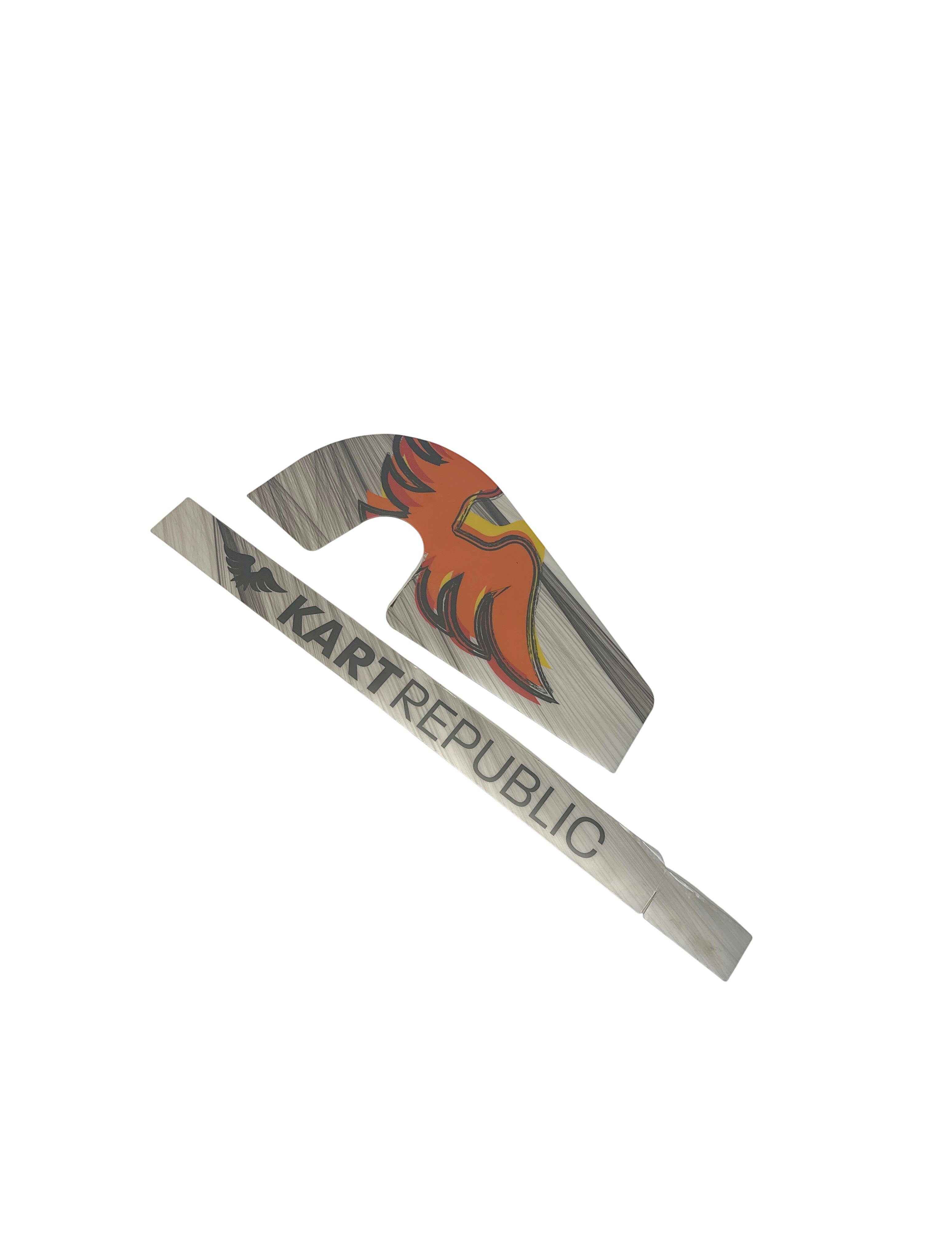 Kart Republic Kettenschutzaufkleber NEU