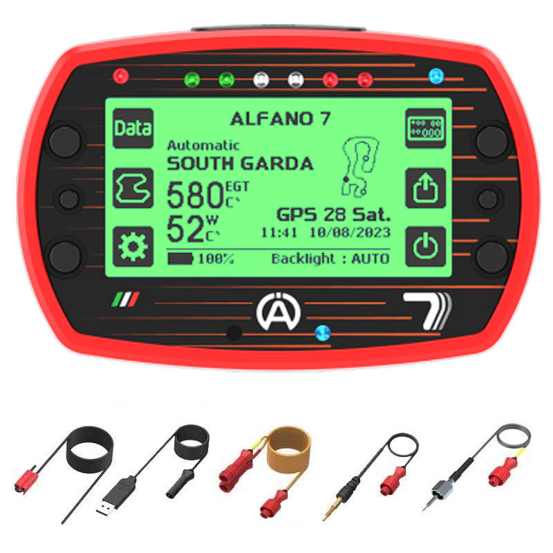 Alfano 7 2T Kit P4 Messsystem, Laptimer