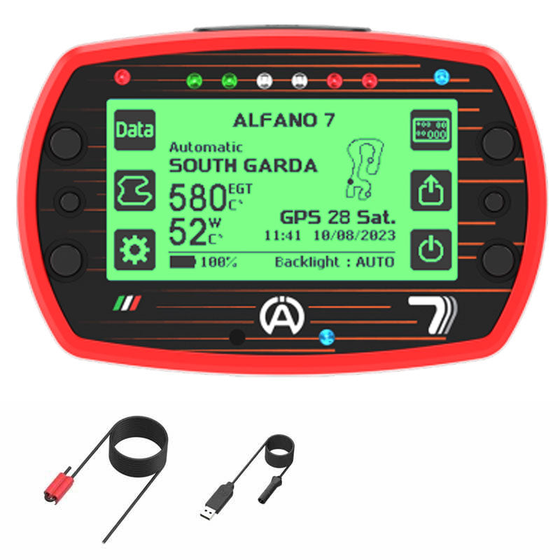 Alfano 7 2T. Messsystem, Laptimer Basis Gerät