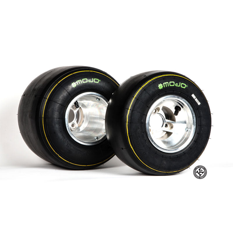 MOJO-D5 Reifen Satz 2x10X4.50-5 und 2x 11X7.10-5 für ROTAX Klassen