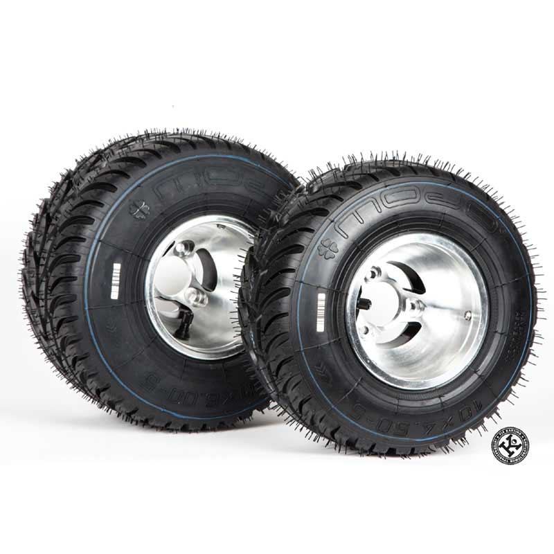 MOJO-W5 Regenreifen Satz 2x10X4.50-5 und 2x 11X6.00-5 für ROTAX Klassen