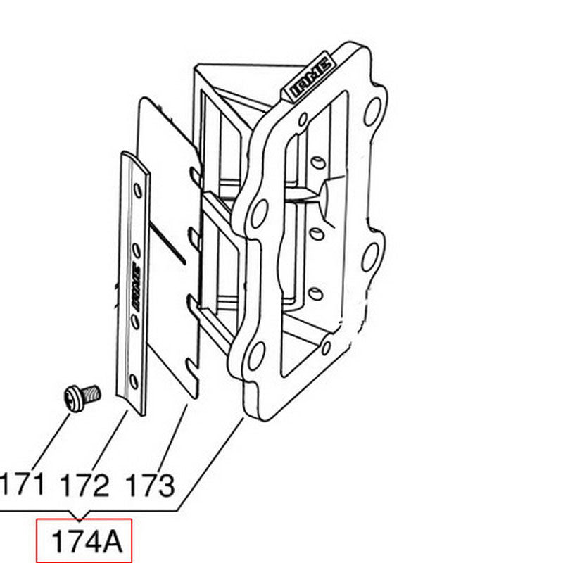 Membrankörper incl. Fiberglasmembrane X30